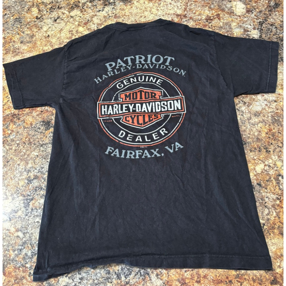 Harley-Davidson Skull Lightning Tee - Picture 4 of 5